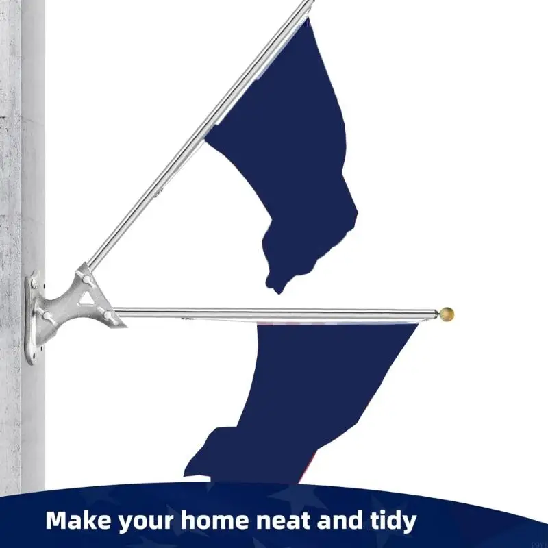 الفضاء الجوي الصف الألومنيوم سارية العلم جبل الثقيلة نوع الجدار بين قوسين مانعة لتسرب الماء للأعلام في الهواء الطلق P9YB