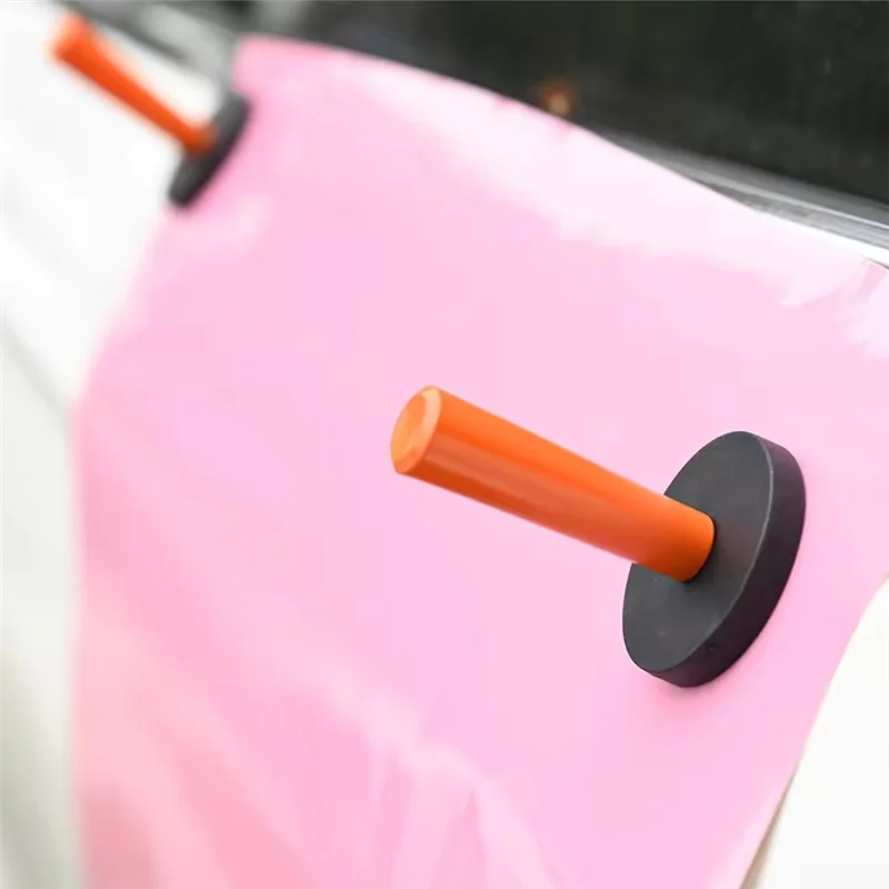 

OB-10Pcs Car Wrap Film Magnet Holder Car Window Foil Sticker Fix Tool Auto Paint Vinyl Install Fixer Aid