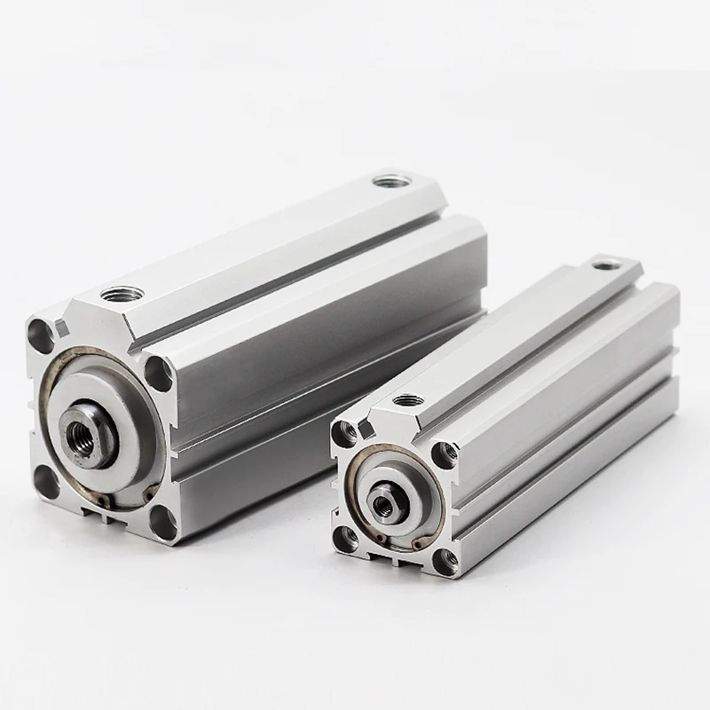 SDA32/40/50/63mm Bohrung 110 120 125 130 140 150mm Pneumatischer Zylinder mit Langem Hub, Doppeltwirkend, Kompakter Kolben – Detail 4