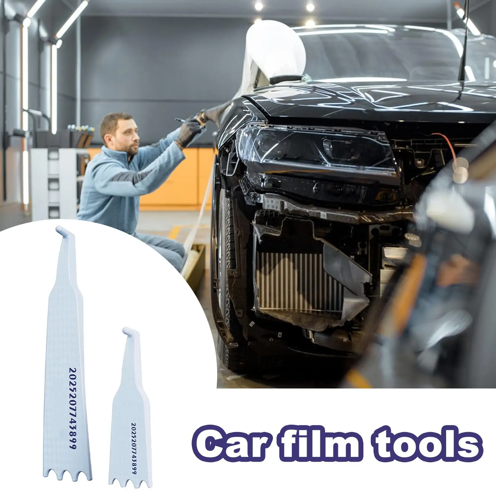 Auto Film Applicator Tool Vehicle Window Film Installation Tool Anti-Slip Automotive Wrapping Application Supplies For Sedan