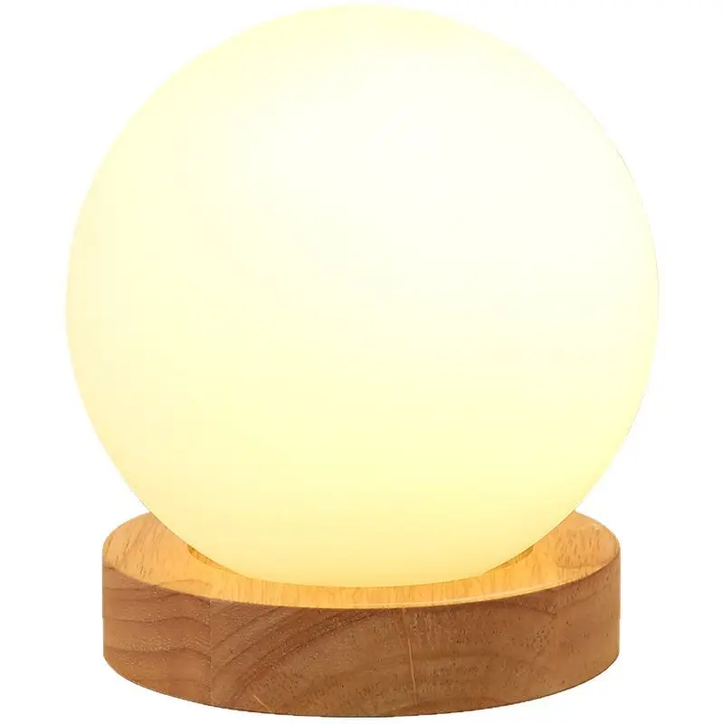 

E-commerce desk lamp, bedside lamp, Japanese-style simple modern living room, study decoration solid wood desk lamp