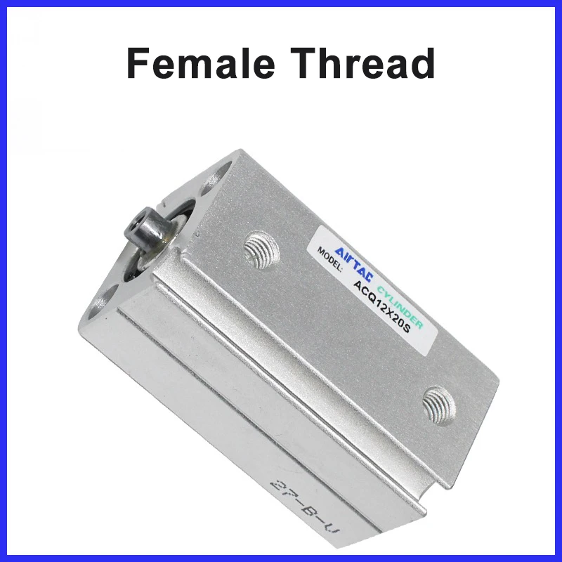 AirTAC ACQ Series Thin Cylinder Pneumatic Compact Cylinder  ACQ12/16/20/25/32/40/50/63mm  Stroke5/10/20/30/40/50/70100mm