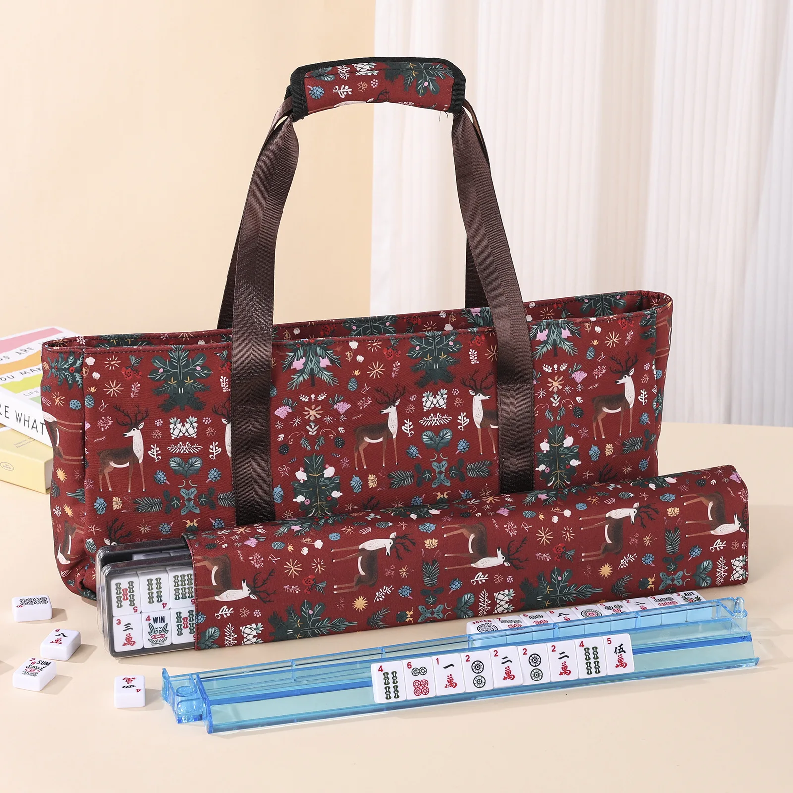 Modische neue multifunktionale Handtasche mit bedrucktem Design, tragbar, hoher ästhetischem Wert, großes Fassungsvermögen. – Detail 4