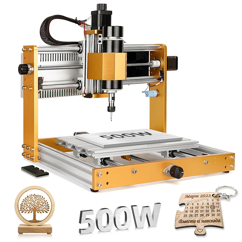 DO Three-axis engraving machine solid wood board acrylic rhinestone clothing relief slot 3018 desktop engraving machine