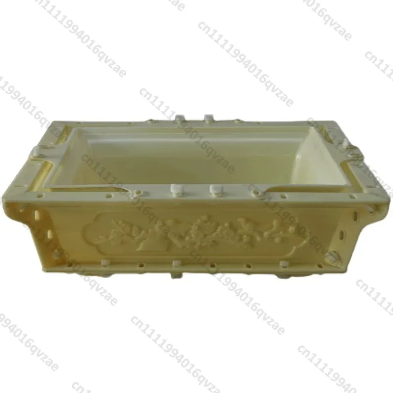 Thickened European Self-made New Cement Flower Pot Mold Rectangular Large Bonsai