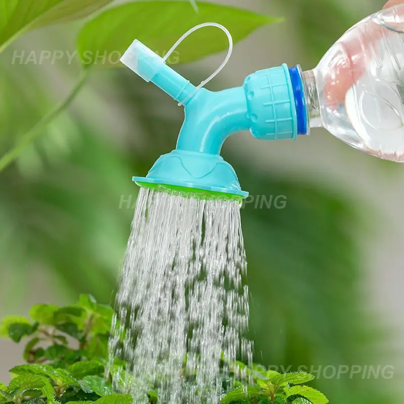 In 1 Water Bottle Sprinkler Nozzle Flower Watering Can Sprinkler Head Plant Irrigation Easy Tool Portable Garden Watering Tool