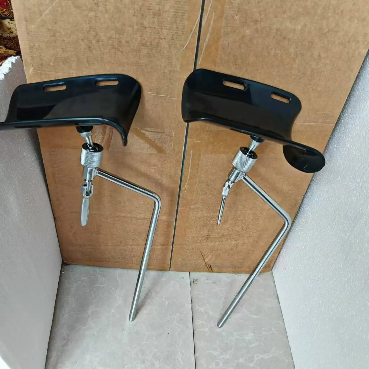 Adjustable Medical Leg Holder Bracket, Operating Table Accessory, Leg Fixing Support for Gynecological Examination Bed