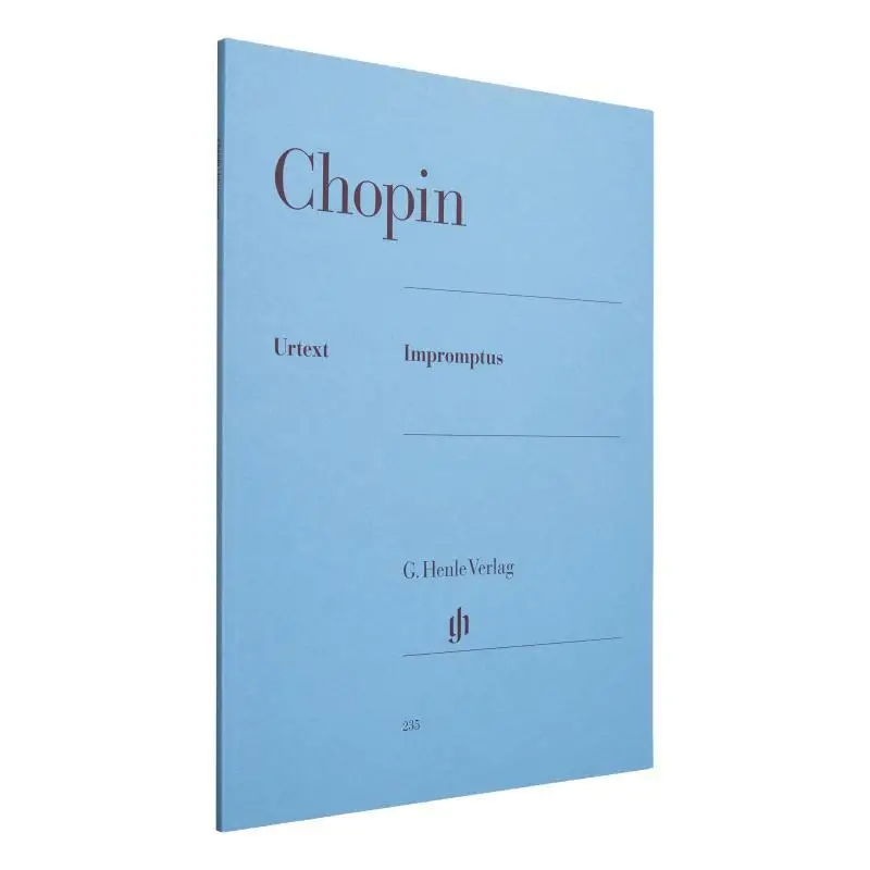 

HN235 Шопен Impromptus Pb Zimmermann Ewald G Henle Verlag 9790201802350 Книга