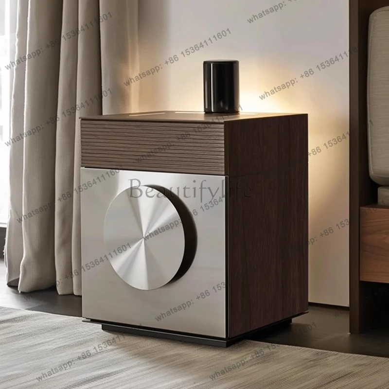 Criado-mudo italiano minimalista, criado-mudo exclusivo, chique, luxuoso, moderno, clássico, glamour, para quarto, móveis para quarto