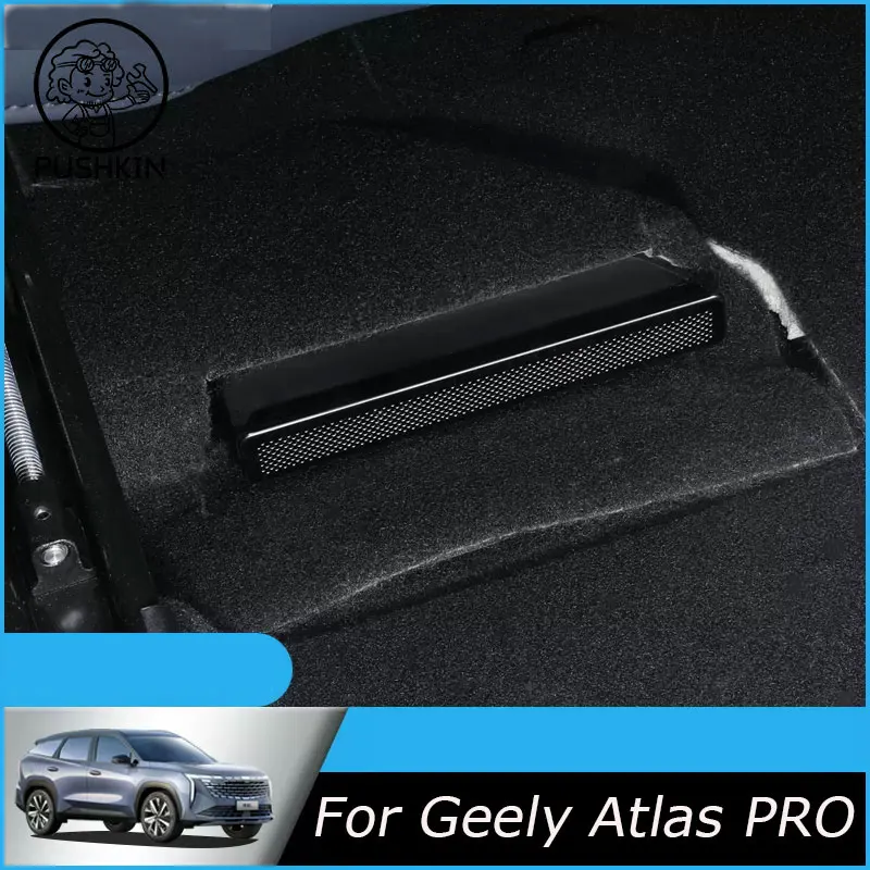 For Geely Atlas pro Starray 2024 Under-seat Air Conditioning Outlet Protective Cover Interior Decoration Refitting Accessories