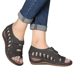 2022 Casual Heels Sandals Shoes Women Sandals Soft Wedges Shoes For Women Summer Sandals Female Wedge Sandalias Mujer