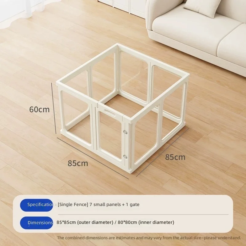 Acrylic Fence, Clear Pet Enclosure, Dog Cage for Indoor Use, Rabbit and Large Small Dogs, Transparent Barrier, Puppy Playpen