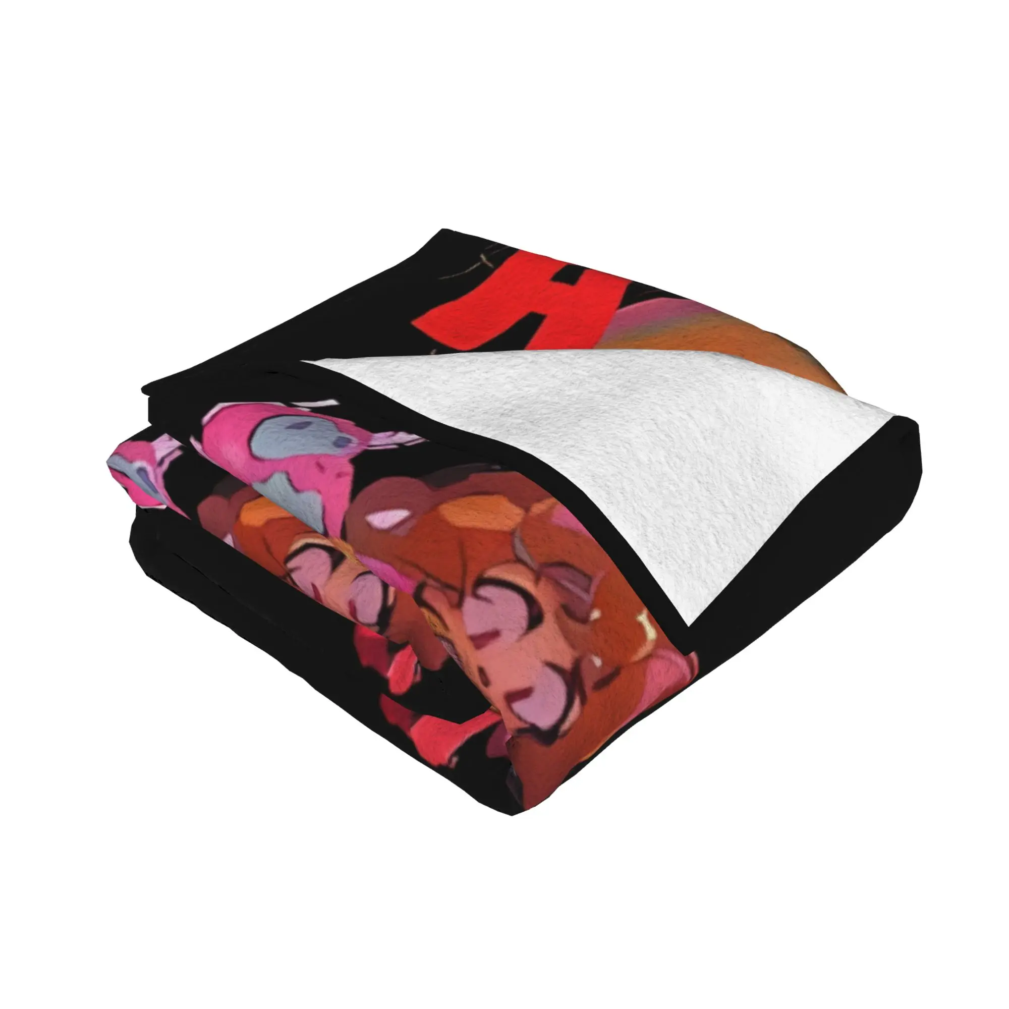 1PC home Cutecore Kit Gameoverse black graphic Gameoverse Blanket Super Cosy Plush Home Living Room Sofa halloween