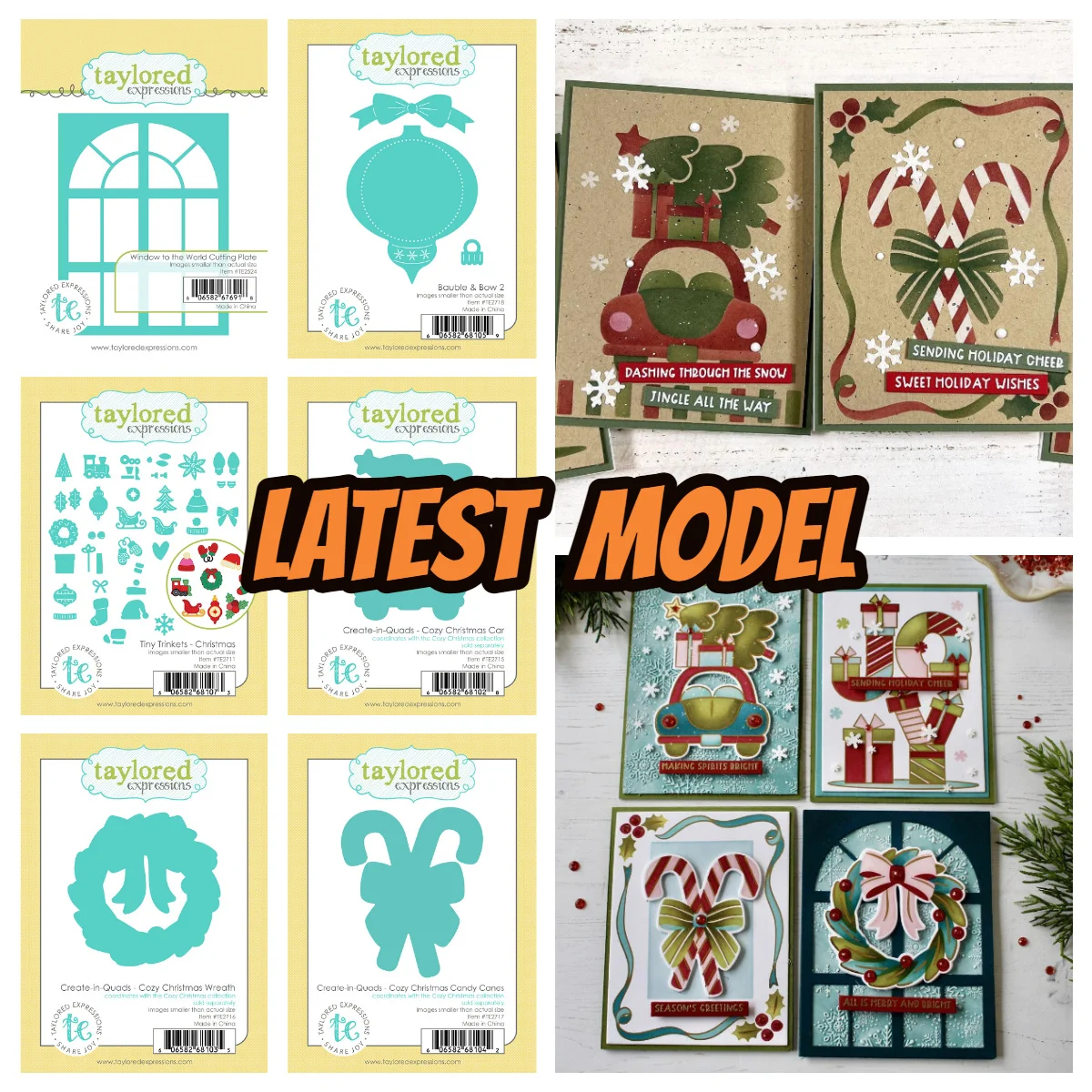 2026 Gemütliche Weihnachts-DIY-Metall-Stanzschablonen und Stempel für Weihnachtskarten, Alben, Handarbeiten und Scrapbooking-Dekorationen