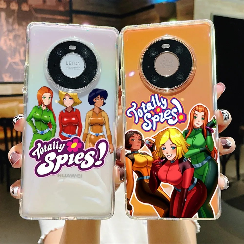 Totally Spies Phone Case for Samsung A12 21 30 31 51 52 70 71 for Redmi8 9 10 for Honor10 70 50 Clear Case