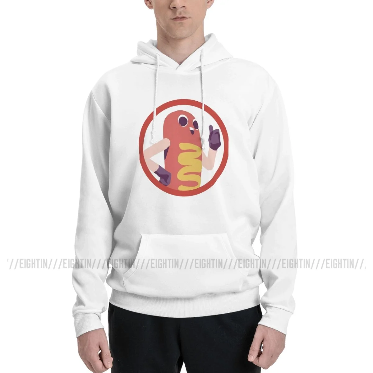 Hoodies Couple Thin Fleece Sweatshirt Men Life Is Strange Cotton Chloe Price Hot Dog Dawg Hooded Sweatshirts Grey Hooded Tops