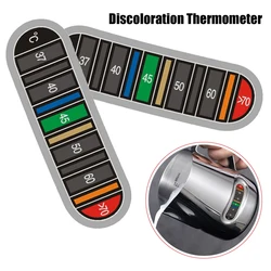 0-70 Celsius Cup Kettle Temperature Tester Waterproof Sticker For Home Kitchen Portable Water Coffee Discoloration Thermometer