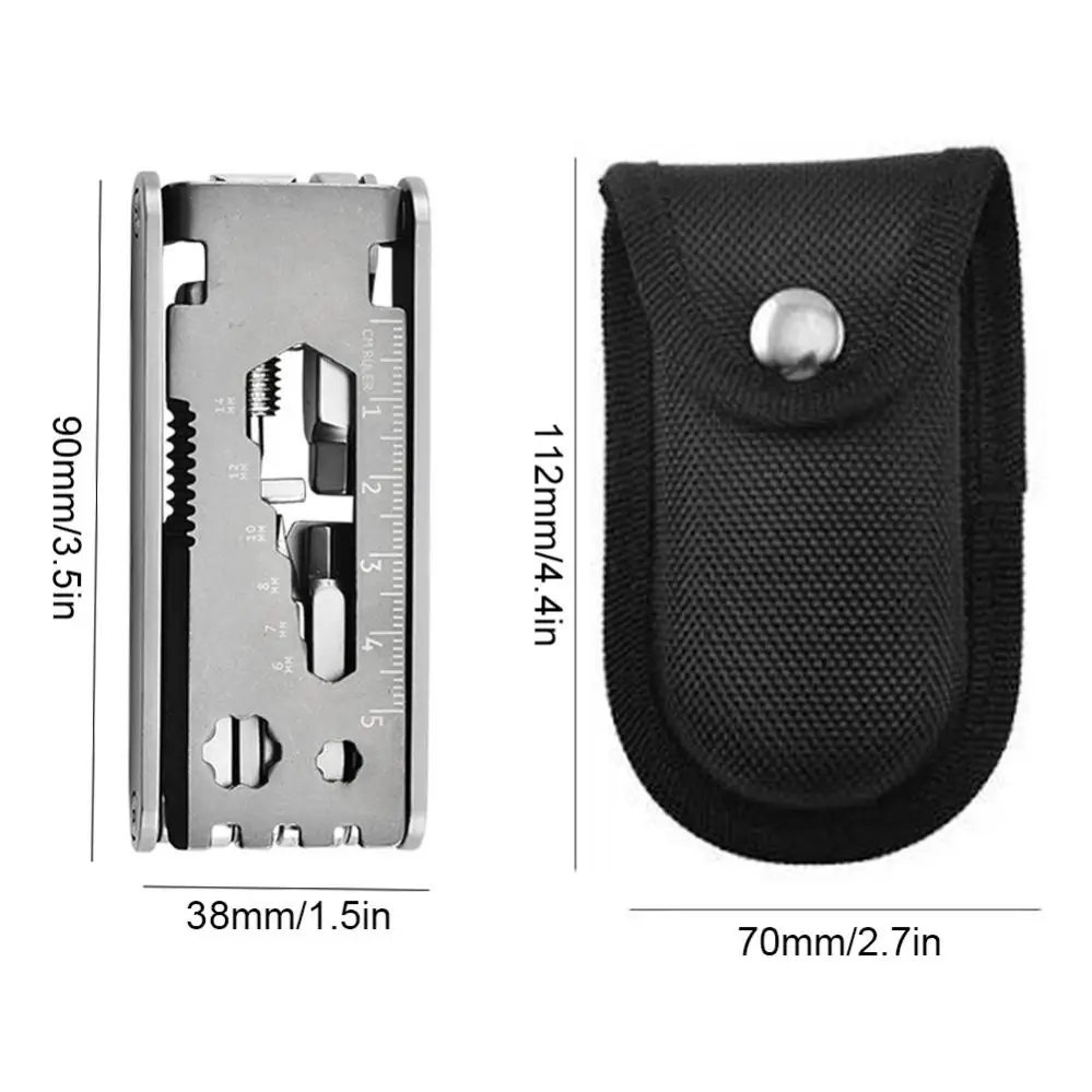 14 In 1 Bike Multitool Screwdriver Bits Bicycle Repair Tool Kit for Road Bikes / Mountain Bikes Repairing Hardware Tools