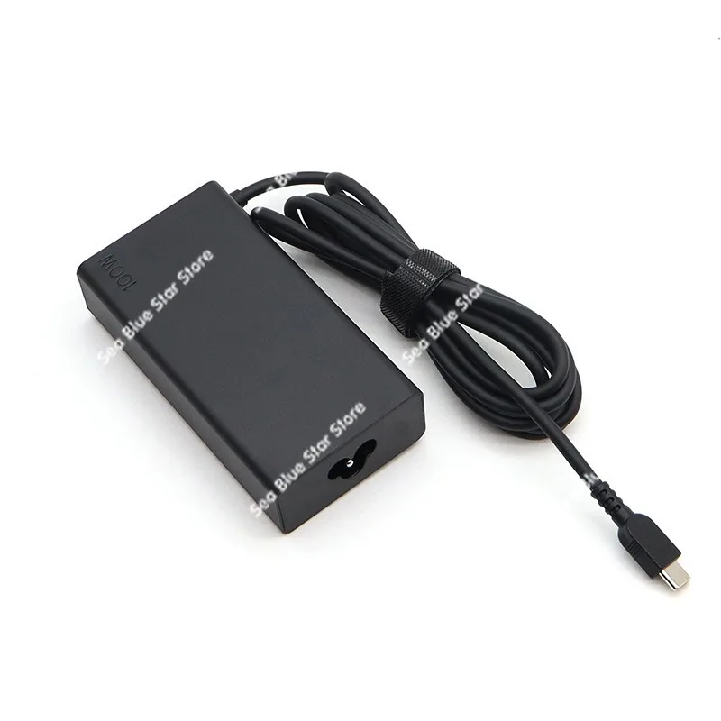 Laptop Power Adapter Type-C Socket 100W, Suitable for Lenovo Notebook Charger