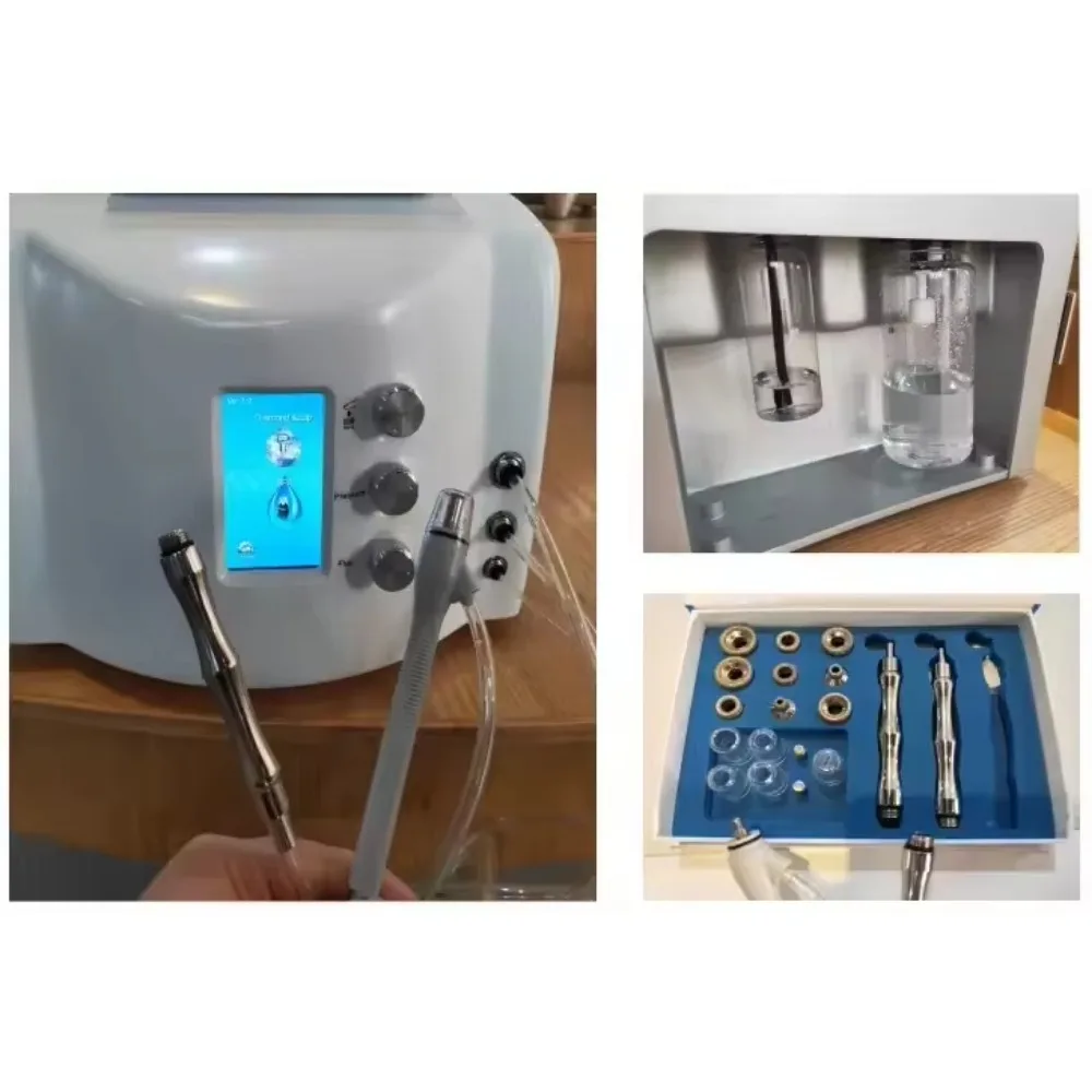 DermDelhi Diamond-Machine à eau multifonctionnelle pour le visage, nettoyeur de peau, livres qualifiée aux, spa9.0