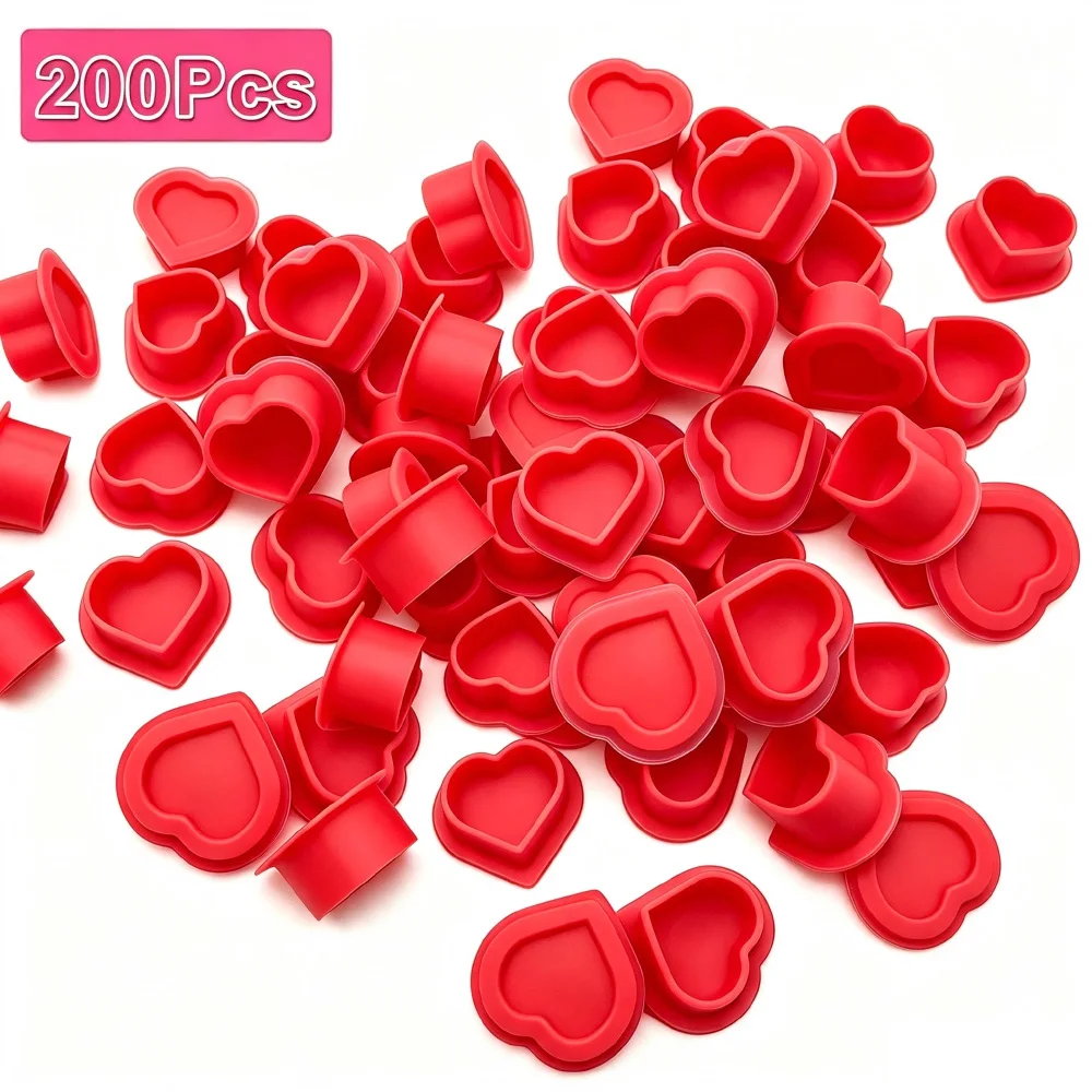 Tattoo Silicone Ink Cup Disposable Permanent Makeup Pigment Holder Container Cap Tattoo Ink Accessories for Tattoo Artist