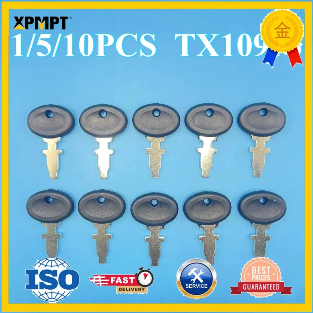 1/5/10PCS TX10998 Ignition Keys 677515A 72090051V Eli80-0079 5118433 VPF3225 For Allis Chalmers Grinder 5040 5045