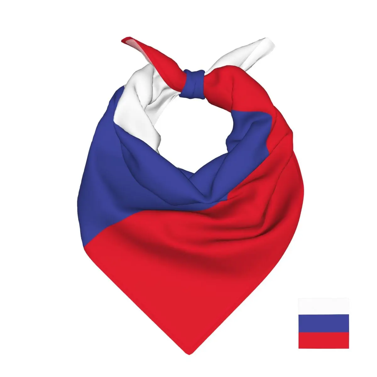 

Russia Flag Square Towel Multifunctional Neck Scarf Hair Bandana