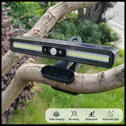 36LED Solar Wall Lamp Outdoor Motion Sensor Waterproof Solar Led Clip Lamp for Garden Fence Landscape Decorative Solar Lighting