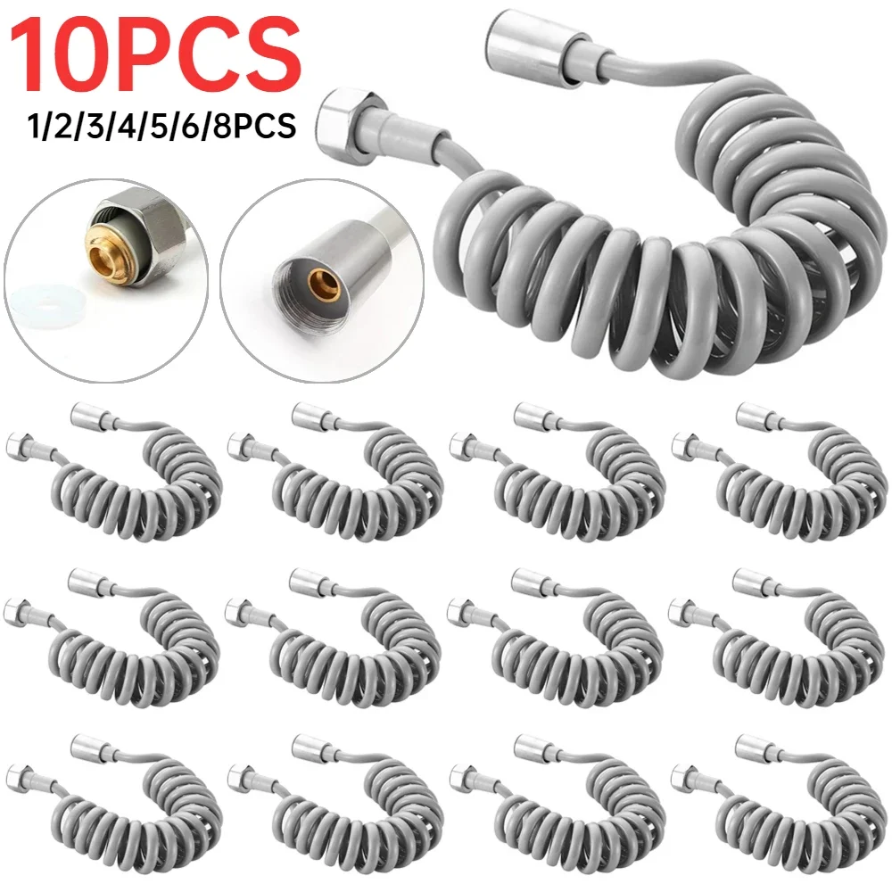 

Гибкая пружинная душевая лейка, шланг для туалета, биде, распылитель головки, телефонный провод, шланги для душа, аксессуары для ванной комнаты, 2/3/5 м