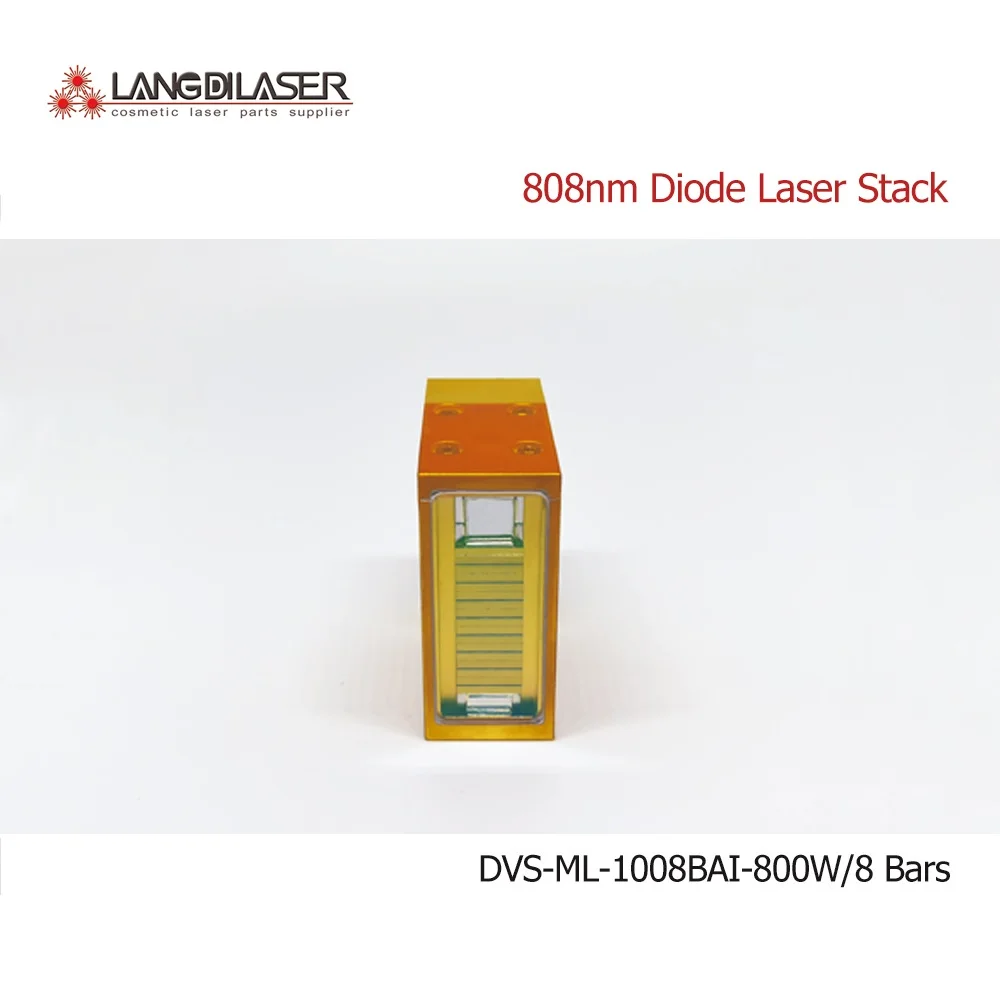 DVS-ML-1008BAI / 808nm Diode Laser Stack / Power : 800W / Installation Import Chips  / Each Chip 100W