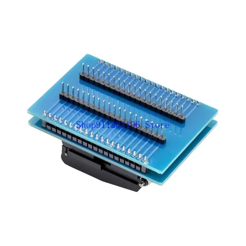 TQFP44 to DIP40 Test Socket IC Programmer Adapter for Quick Setting and Testing