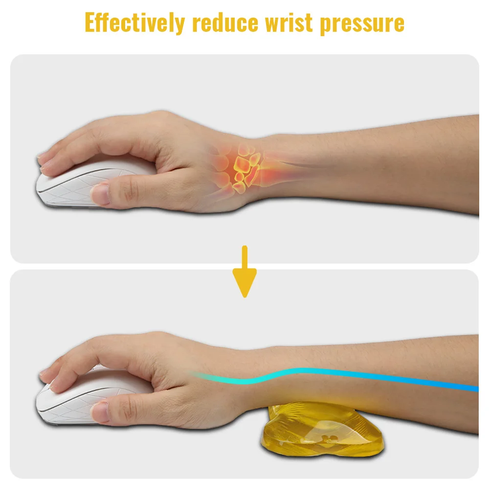 Crystal Bone Wrist Guard - relieve wrist pain from long working hours, non-slip bottom, soft and comfortable