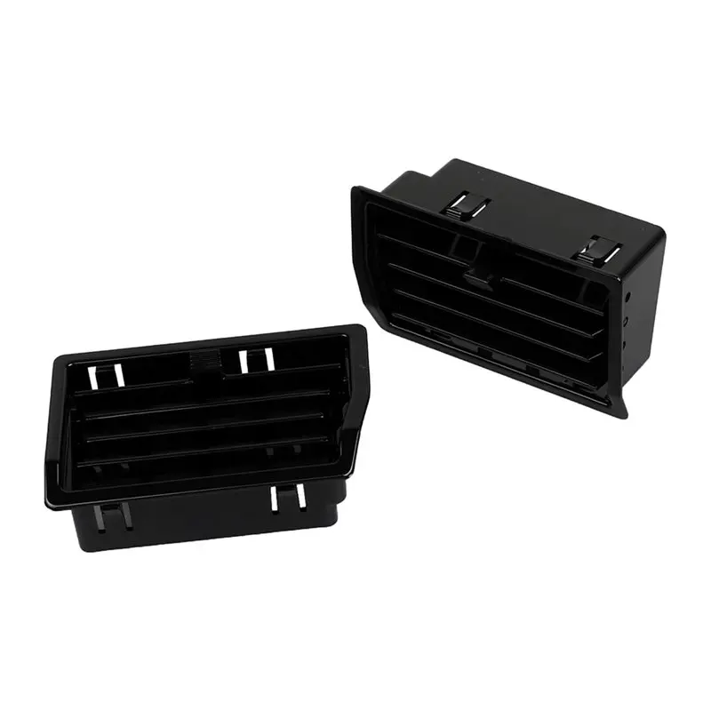 A65P-1Pair Glossy Black Lower Fairing Fresh Air Vents Cover For Honda Goldwing GL1500 1988-2000 Motorcycle Street Bike 52-552