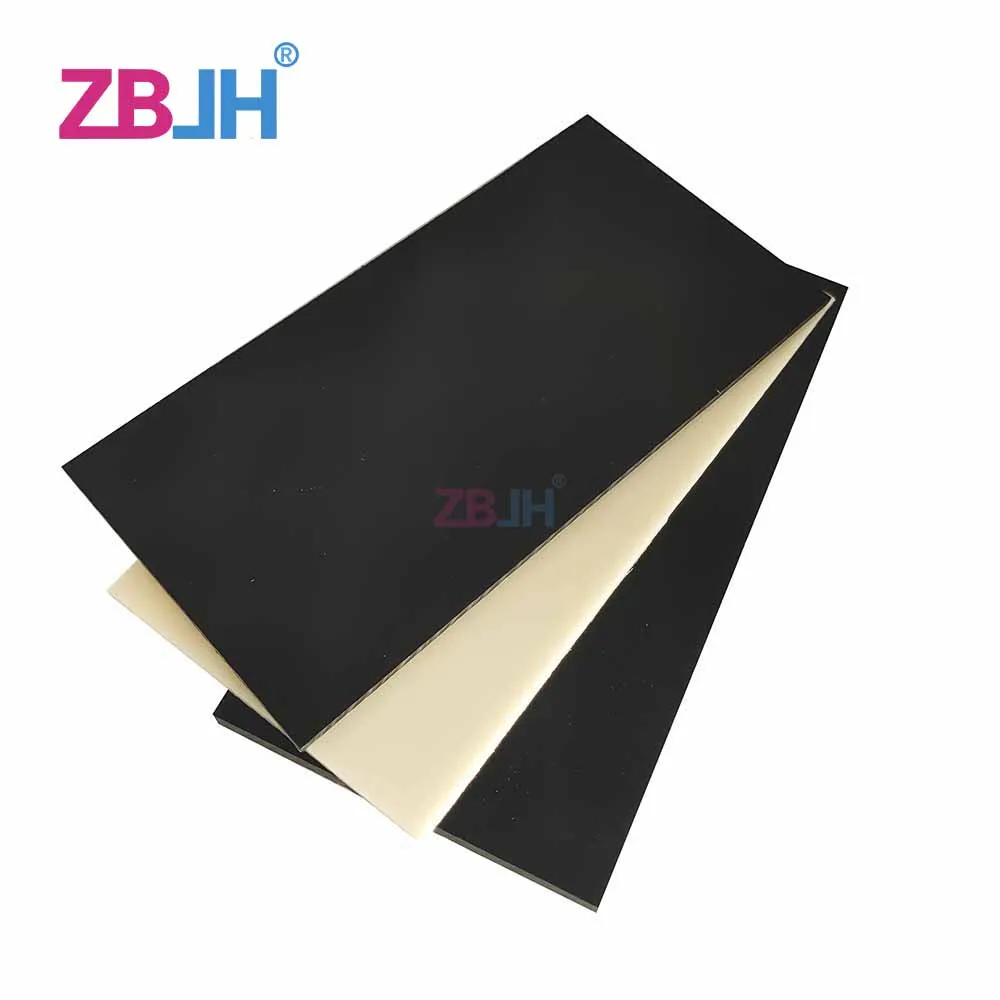 ABS plastic board off-white\black Acrylonitrile-butdiene-styren sheets widely size and thickness