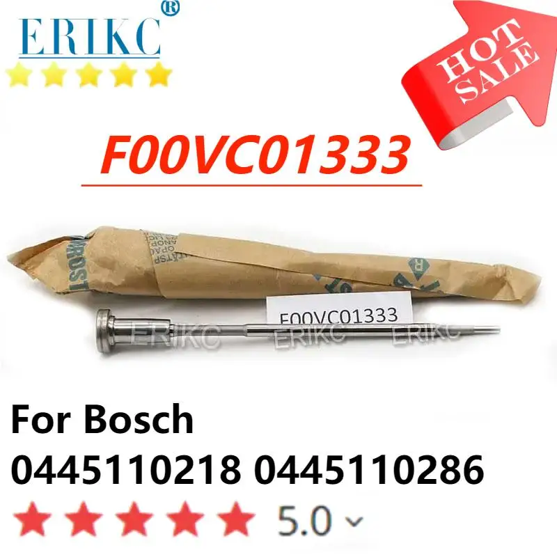 ERIKC F00VC01333 Common Rail Control ValveF OO V C01 333 CR Injection Parts F 00V C01 333 for Bosch 0445110218 0445110286