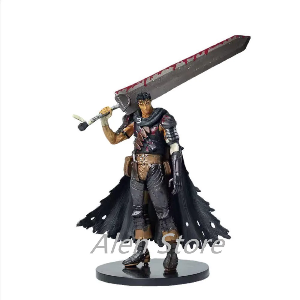 21cm Guts Figure Berserk sh figuarts Pvc Action Figure Anime Figures Guts Sword Christmas Halloween Gift Collectible Figurines