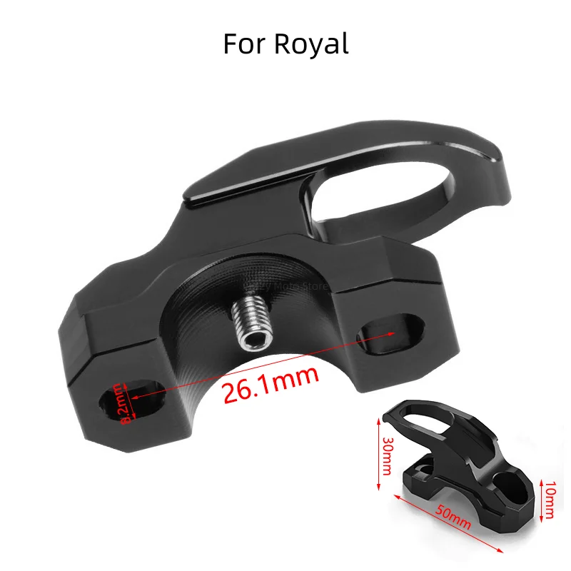 For Royal Enfield Bullet/Meteor/Classic 350 500 Interceptor 650 Continental GT 535 Himalayan 411 Motorcycle Holder Helmet Hook