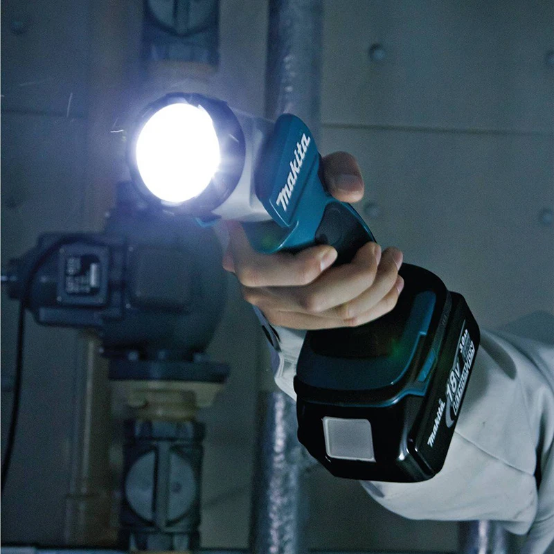 Makita dml802 luz de trabalho 18v lxt bateria de lítio-íon sem fio iluminação led lanterna com ferramenta nua