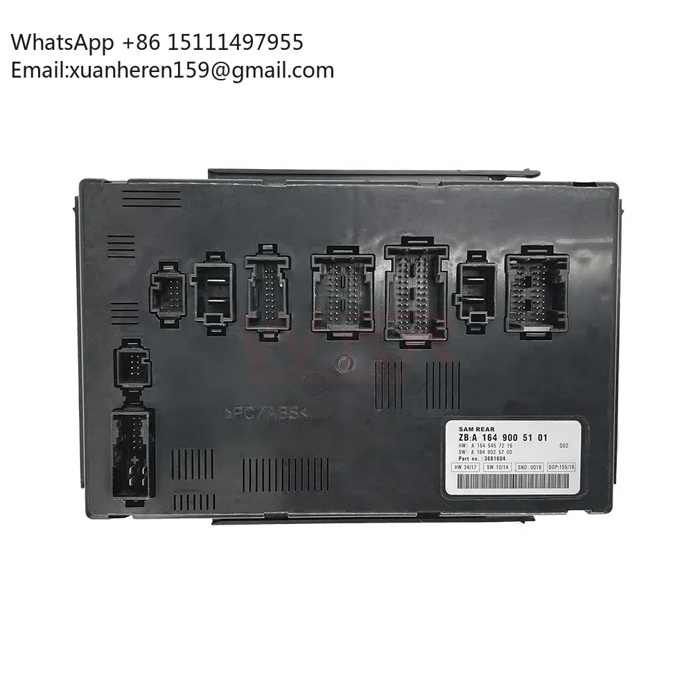 WRR 1649005101 Rear SAM Control Module Unit Signal Acquisition Module for Mercedes-Benz W164 X164 GL450 GL550 ML350 GL320 ML300