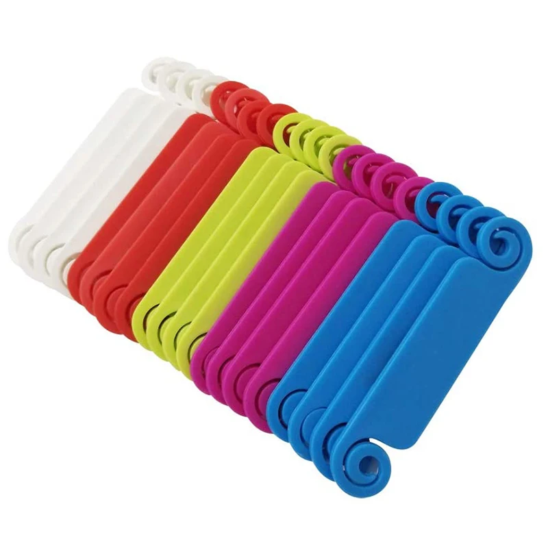 Hot Selling-20 Pcs Cable Tags Cable Management Tags Multicolor Cable Labels Cord Identification Tags For USB Computer Phone Char