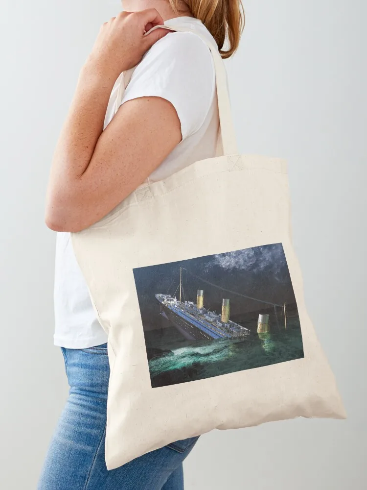 

titanic Tote Bag shopping bag logo personalized tote bag bags for women canvas bags
