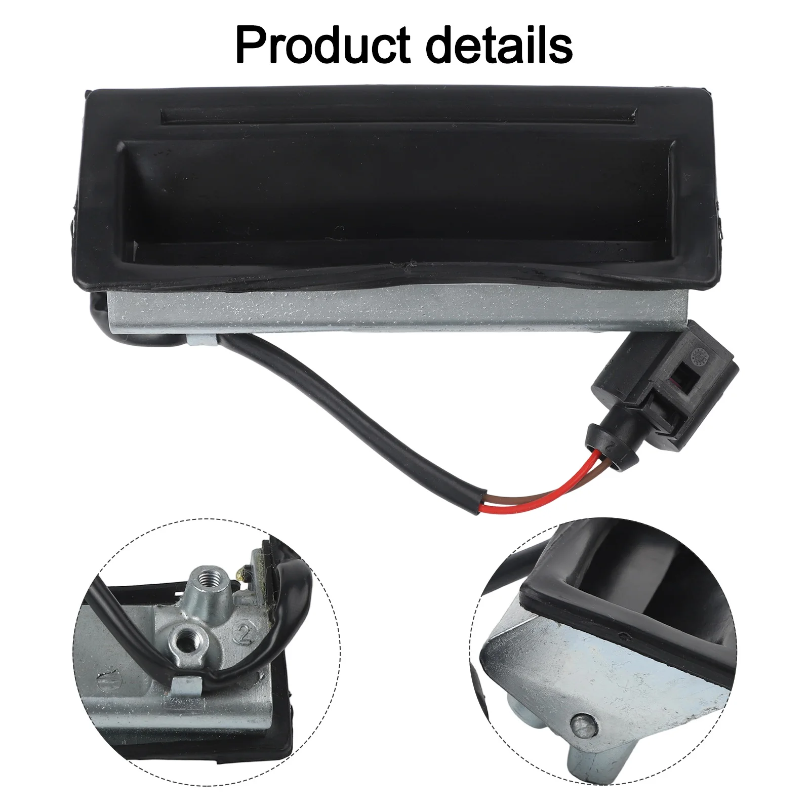 Easy Installation Tailgate Lock 1 Piece Included Direct Fitment Type OE Reference Check Required Plastic And Metal Material