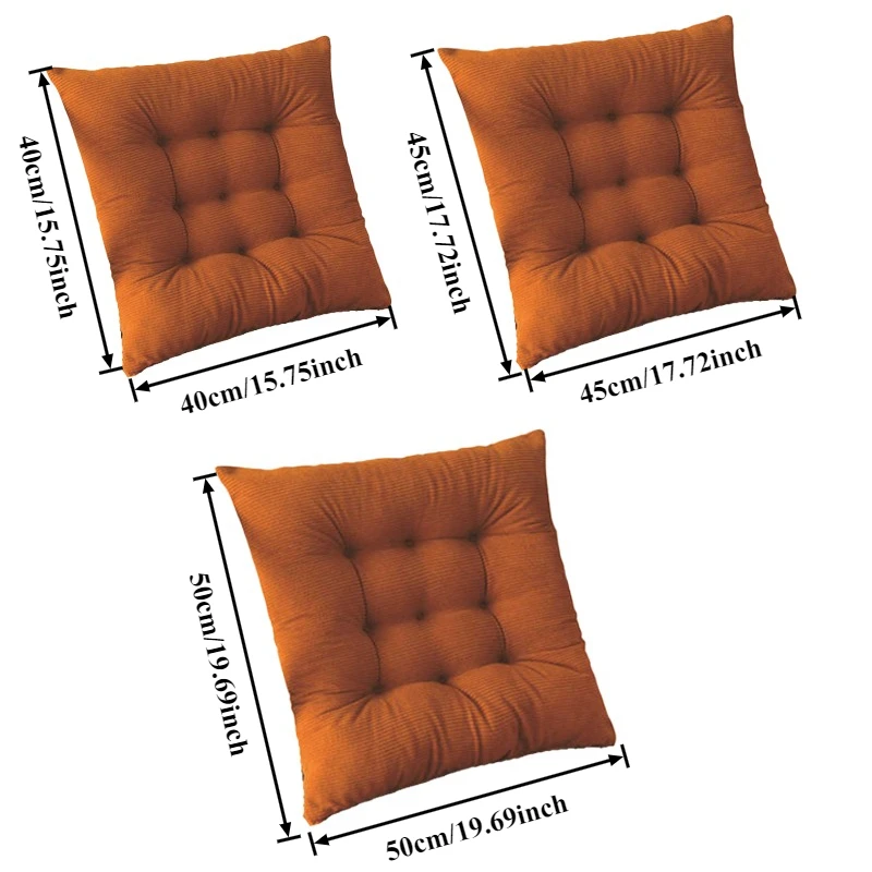 جديد 1 قطعة أربعة الموسم سميكة بلون سروال قصير وسادة/مقعد منصات وسادة كرسي حديقة وسادة على مكتب الطعام المطبخ استخدام غريبجام