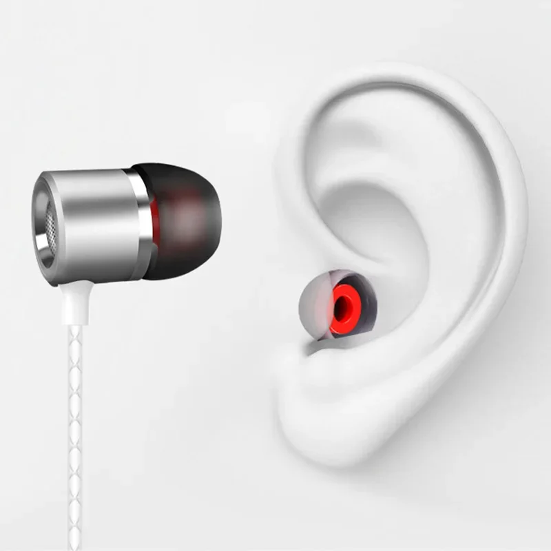 3/1 Pairs Ear Pads For Headphones Earphone Tips Silicone Ear Tips Small In-ear Earphone Covers Earbuds Eartips Accessories
