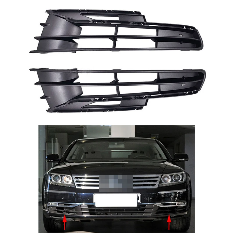 

Auto Front Left or Right Bumper Fog Light Lamp Grill for VW Phaeton 2011 2012 2013 3D0853665J 3D0853666J 3D0854661H 3D0854662H