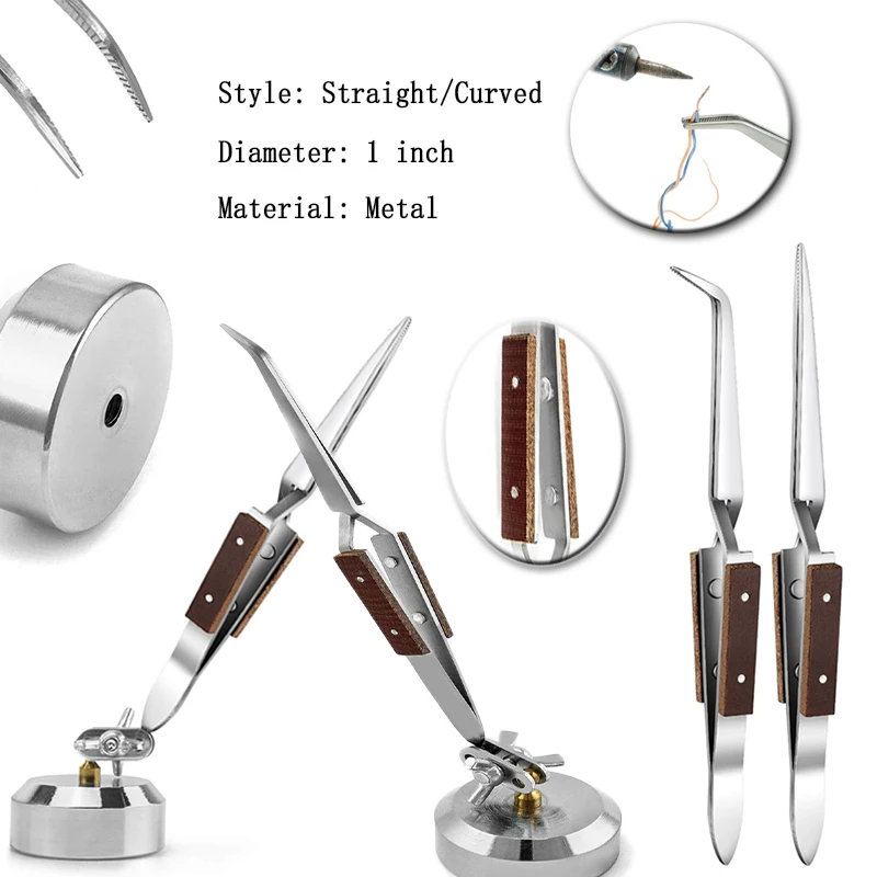 Edelstahl Kreuz Locking Lock Pinzette Selbst Schließen Schmuck Löten Handwerk Reparatur Hand Werkzeug Korrosion Beständig Neue