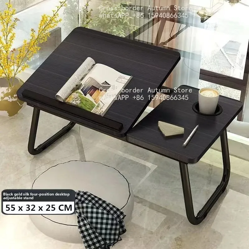 Bed foldable lifting computer desk small table notebook student dormitory lazy study table writing table desk