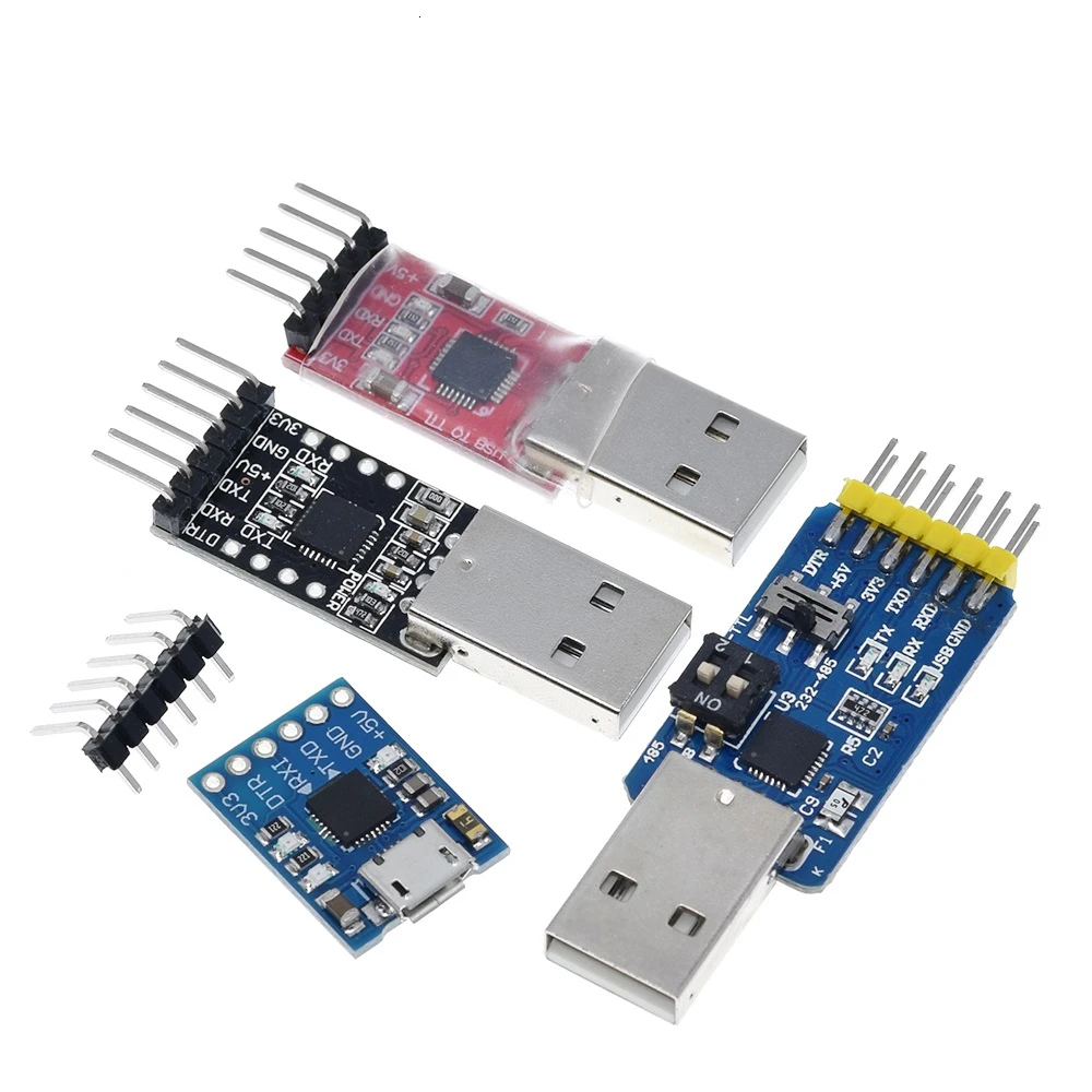 CP2102 USB 2.0 to UART TTL 5PIN Connector Module Serial Converter STC Replace FT232 CH340 PL2303 CP2102 MICRO USB for aduino