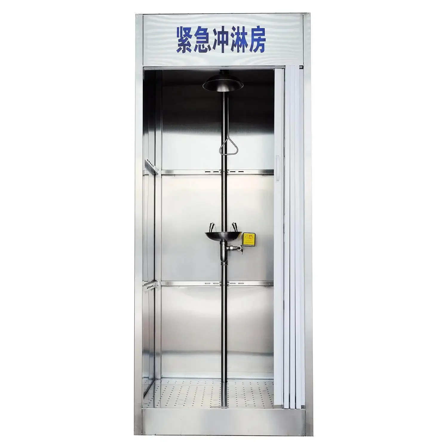 Shower room 304 stainless steel composite eye wash shower room