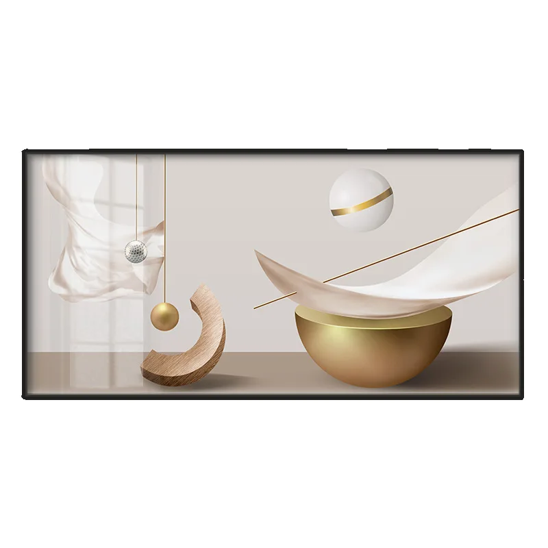 

024 new high-end hanging painting atmosphere simple second bedroom master bedroom